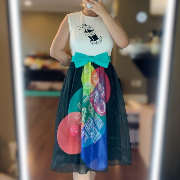 COCACOLAxFAIRWHALE | women cake dress(Size:S/M) - Picture 2 of 9